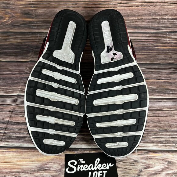 Nike Air Max Sequent 2 Bred Men's Athletic Shoes Red Black - Picture 6 of 8